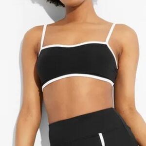 Wild Fable Women's Butterbliss Black and White Bralette